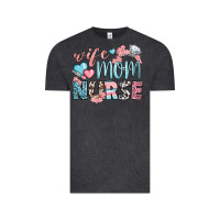 Vintage Black wife mom nurse Vintage Tee - BundleAndBundleShop