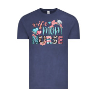 Vintage Denim wife mom nurse Vintage Tee - BundleAndBundleShop