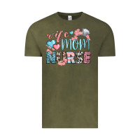 Vintage Olive wife mom nurse Vintage Tee - BundleAndBundleShop