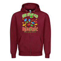 Burgundy griswold electric christmas vacation Zipper Hoodie - MaliasSmallBusiness