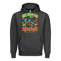 Charcoal Heather griswold electric christmas vacation Zipper Hoodie - MaliasSmallBusiness