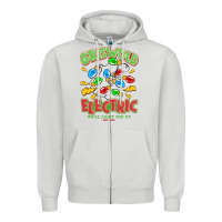 Dove Grey griswold electric christmas vacation Zipper Hoodie - MaliasSmallBusiness