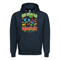 Navy griswold electric christmas vacation Zipper Hoodie - MaliasSmallBusiness