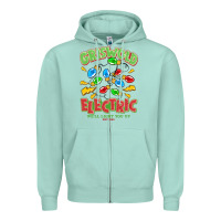 Seafoam griswold electric christmas vacation Zipper Hoodie - MaliasSmallBusiness