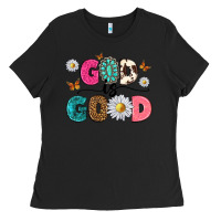 Black god is good Ladies Tee - texasbilliewilder