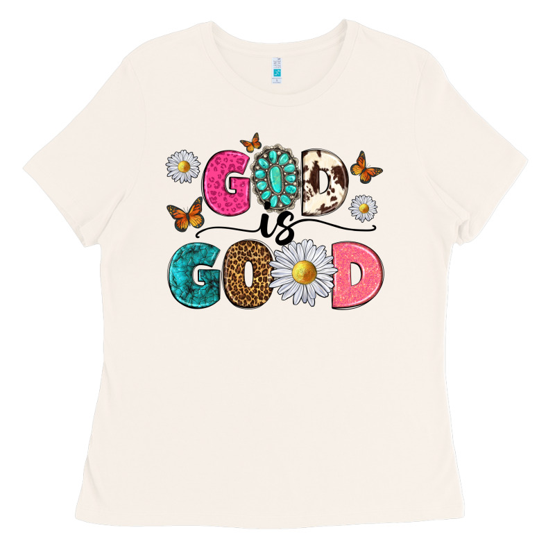 God Is Good Ladies Tee by texasbilliewilder | Teevron