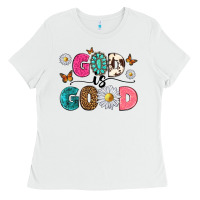 White god is good Ladies Tee - texasbilliewilder