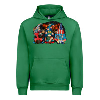 Emerald i love usa gnomes 4th of july Urban Hoodie - CowGirlArtShop