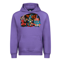 Tulip i love usa gnomes 4th of july Urban Hoodie - CowGirlArtShop