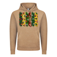 Vintage Coffee christmas brushstroke Vintage Hoodie - BundleAndBundleShop