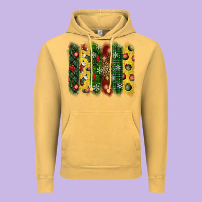 Christmas Brushstroke Vintage Hoodie Designed By Bundleandbundleshop