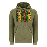 Vintage Olive christmas brushstroke Vintage Hoodie - BundleAndBundleShop