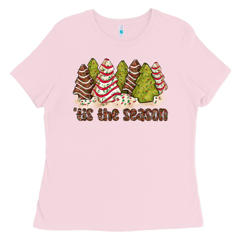 Tis The Season Little Debbie Tree Cakes Ladies Tee by JahusDesignShop | Teevron