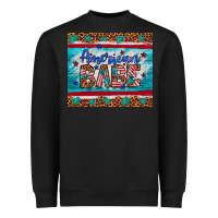 Black American babe leopard gemstone Heavyweight Sweatshirt - Artiststas