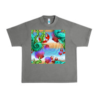 Tornado seahorse and beach Urban Heavy Tee - BundleAndBundleShop