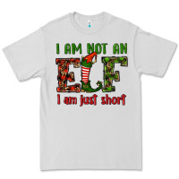 Dove Grey i am not an elf i am just short christmas Premium Tee - RanaPortraitStore