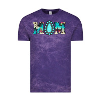 Cloud Purple mom Vintage Tee - JahusDesignShop