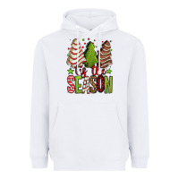 White tis the season christmas cakes Heavyweight Hoodie - Jasminsmagicworld