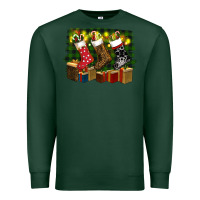 Sports Green Christmas Premium Sweatshirt - RanaPortraitStore