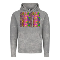 Cloud Rock mardi gras brushstrokes Vintage Hoodie - RanaPortraitStore