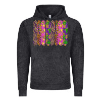Vintage Black mardi gras brushstrokes Vintage Hoodie - RanaPortraitStore