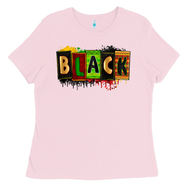 Black Ladies Tee by Zillion Design Studio | Teevron