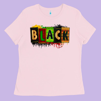 Black Ladies Tee Designed By Zillion Design Studio