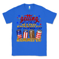 True Royal getting star spangled hammered Classic Tee - NancyCooperArtShop