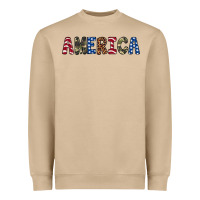 Mushroom america 4th of july Heavyweight Sweatshirt - Artiststas