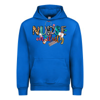 Cobalt nurse on duty Urban Hoodie - CowGirlArtShop