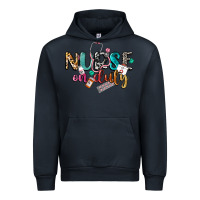Navy nurse on duty Urban Hoodie - CowGirlArtShop