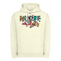 Pigment Pistachio nurse on duty Urban Hoodie - CowGirlArtShop