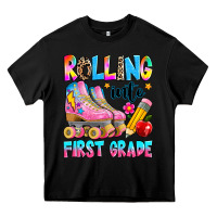 Black rolling into first grade Heavy Core Tee - texasbilliewilder
