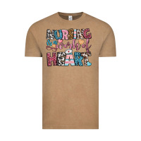 Vintage Coffee nursing is a work of heart Vintage Tee - BundleAndBundleShop