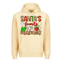 Pina Colada Santa's Favorite Phlebotomist Premium Hoodie - texasbilliewilder