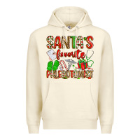 Sandshell Santa's Favorite Phlebotomist Premium Hoodie - texasbilliewilder