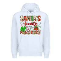 White Santa's Favorite Phlebotomist Premium Hoodie - texasbilliewilder