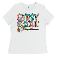 White gypsy soul Ladies Tee - texasbilliewilder