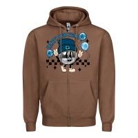 Chestnut happy new year disco ball Zipper Hoodie - MaliasSmallBusiness