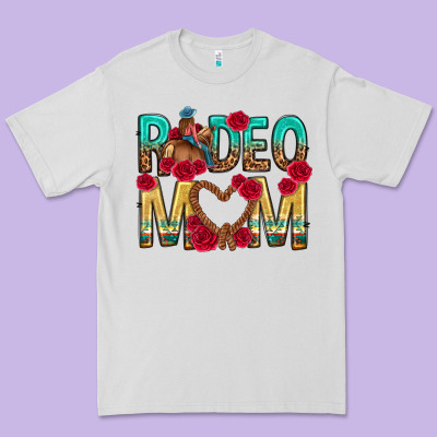 Rodeo Mom Mothers Day Premium Tee Designed By Texasbilliewilder