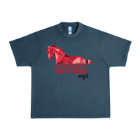Midnight Navy Everybody's Got A Horse Neigh Urban Heavy Tee - Bettercallsaul