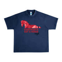 Navy Everybody's Got A Horse Neigh Urban Heavy Tee - Bettercallsaul