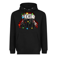 Black oh fudge Christmas story Heavyweight Hoodie - Jasminsmagicworld