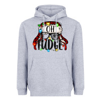 Heather Grey oh fudge Christmas story Heavyweight Hoodie - Jasminsmagicworld