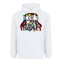 White oh fudge Christmas story Heavyweight Hoodie - Jasminsmagicworld