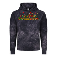 Cloud Black christmas with christmas cross libbey glass Vintage Hoodie - BundleAndBundleShop