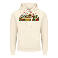 Vintage Artic christmas with christmas cross libbey glass Vintage Hoodie - BundleAndBundleShop