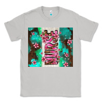 Moon Dust pink floral nurse with flowers Classic Tee - AdoDesignShop