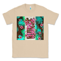 Mushroom pink floral nurse with flowers Classic Tee - AdoDesignShop