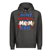 Charcoal Heather in my baseball mom era Premium Hoodie - JahusDesignShop